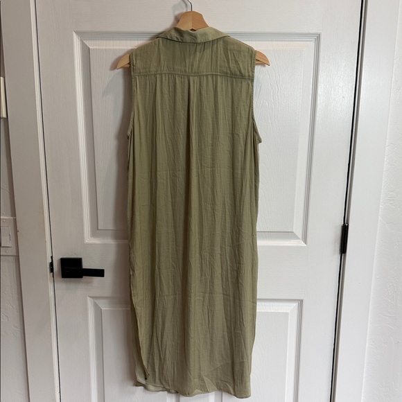 Joie Olive Green Sleeveless Dress - Picture 3 of 3